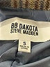 BB Dakota by Steve Madden Plaid Gray Coat Size S - photo 6