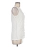 Willi Smith Ivory Sleeveless Blouse Size M - photo 4
