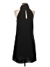 MNG 100% Polyester Solid Black Cocktail Dress Size 4 - photo 1