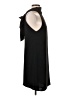 MNG 100% Polyester Solid Black Cocktail Dress Size 4 - photo 4
