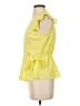 Meraki 100% Polyester Yellow Sleeveless Blouse Size S - photo 5