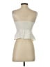 Zara 100% Cotton Ivory Sleeveless Top Size S - photo 2