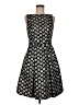 Theia Argyle Black Cocktail Dress Size 6 - photo 1