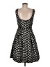 Theia Argyle Black Cocktail Dress Size 6 - photo 2