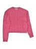 Zara Solid Pink Pullover Sweater Size 11-12 - photo 1