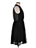 H&M 100% Polyester Solid Black Casual Dress Size 8 - photo 4