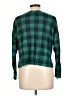 Gap Body Checkered-gingham Green Pullover Sweater Size L - photo 2