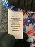 Talbots 100% Polyester Floral Blue Long Sleeve Blouse Size XL - photo 8