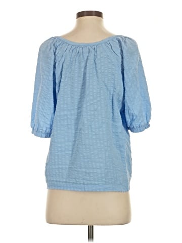 L.L.Bean Short Sleeve Blouse (view 2)