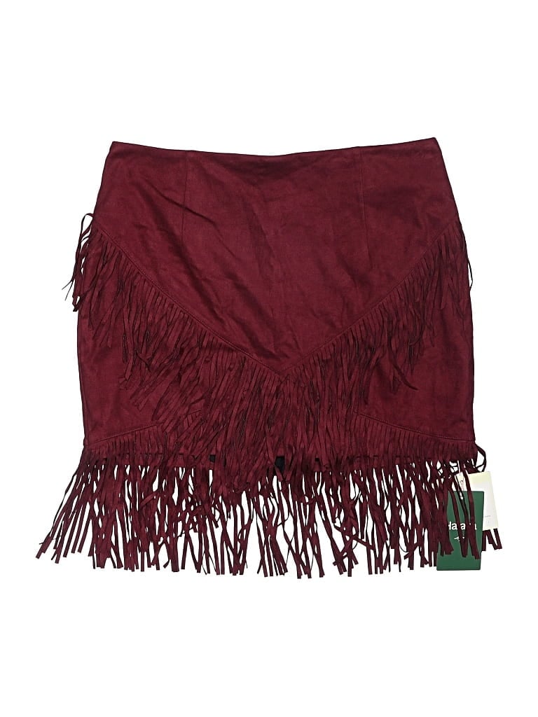 Halara Skort In Burgundy