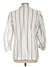 Anne Klein 100% Cotton Stripes White Blazer Size L (estimated) - photo 2
