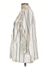 Anne Klein 100% Cotton Stripes White Blazer Size L (estimated) - photo 5