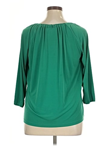 Dana Buchman 3/4 Sleeve Top (view 2)