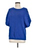 Suzy Shier 100% Cotton Blue Pullover Sweater Size M - photo 1
