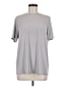 Fabletics Solid Gray Short Sleeve T-Shirt Size M - photo 1