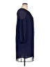 Max Studio 100% Polyester Solid Blue Casual Dress Size XL - photo 4
