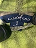 Lands' End 100% Polyester Green Zip Up Hoodie Size S (toddler) - photo 3