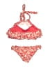 O'Neill Floral Red Two Piece Swimsuit Size 6X (estimated) - photo 2