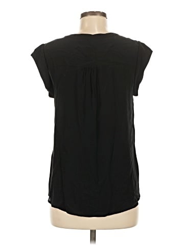 Collective Concepts Short Sleeve Silk Top (view 2)