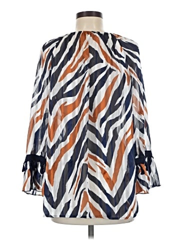 Dennis by Dennis Basso 3/4 Sleeve Blouse (view 2)