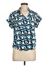 Adrienne Vittadini Blue Short Sleeve Blouse Size M - photo 1