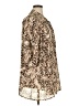 Daniel Rainn Animal Print Brown 3/4 Sleeve Blouse Size 1X - photo 4