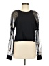 Maeve Black Long Sleeve Top Size M - photo 1