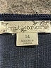 Knit Works Blue Long Sleeve Top Size 14 - photo 3