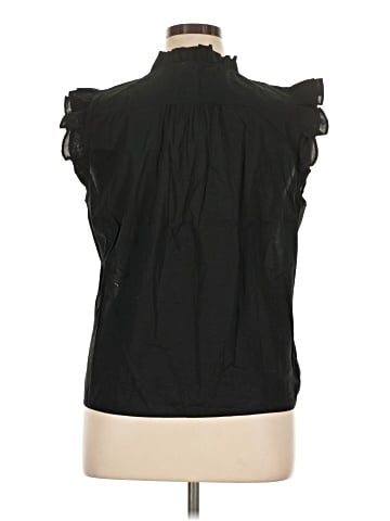 J.Crew Factory Store Sleeveless Button-Down Shirt (view 2)