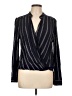Splendid 100% Rayon Black Long Sleeve Blouse Size L - photo 1