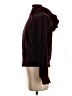 Express 100% Polyester Burgundy Zip Up Hoodie Size XS - photo 5