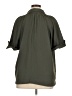 Max Studio 100% Polyester Green Short Sleeve Blouse Size XL - photo 2