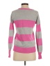 Ann Taylor LOFT 100% Cotton Stripes Pink Pullover Sweater Size XS - photo 2
