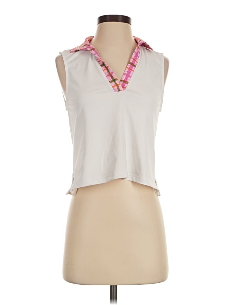 Pre-owned Smith & Quinn Sleeveless Blouse In Ivory