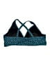 Torrid Tweed Teal Swimsuit Top Size 4X Plus (4) - photo 2