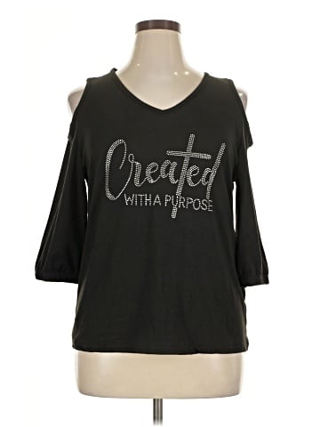 Unbranded 3/4 Sleeve Top (view 1)