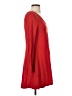 Express Solid Red Casual Dress Size S - photo 4