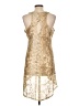 Solitaire 100% Polyester Gold Sleeveless Top Size 31 waist - photo 2