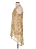 Solitaire 100% Polyester Gold Sleeveless Top Size 31 waist - photo 5