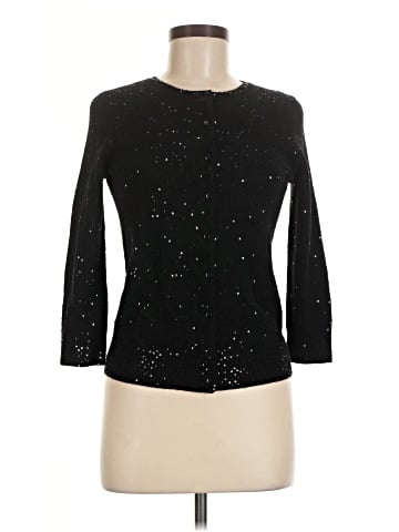 Aqua Cashmere Pullover Sweater (view 1)