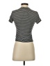 Rag & Bone Stripes Gray Short Sleeve Turtleneck Size S - photo 2