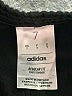 Adidas 100% Polyester Black Track Pants Size 7 - photo 3