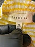 Promesa U.S.A. Checkered-gingham Yellow Romper Size M - photo 5