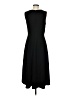 Ann Taylor Solid Black Cocktail Dress Size 6 - photo 2