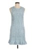 American Eagle Outfitters Tweed Blue Casual Dress Size M - photo 1