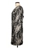 BCBGeneration Animal Print Silver Cocktail Dress Size L - photo 5
