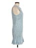 American Eagle Outfitters Tweed Blue Casual Dress Size M - photo 4