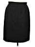Kasper 100% Polyester Solid Black Formal Skirt Size 12 - photo 1