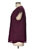 Daniel Rainn 100% Polyester Burgundy Short Sleeve Blouse Size L - photo 5