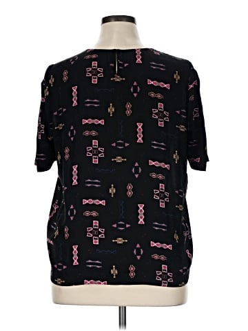 metaphor Short Sleeve Blouse (view 2)